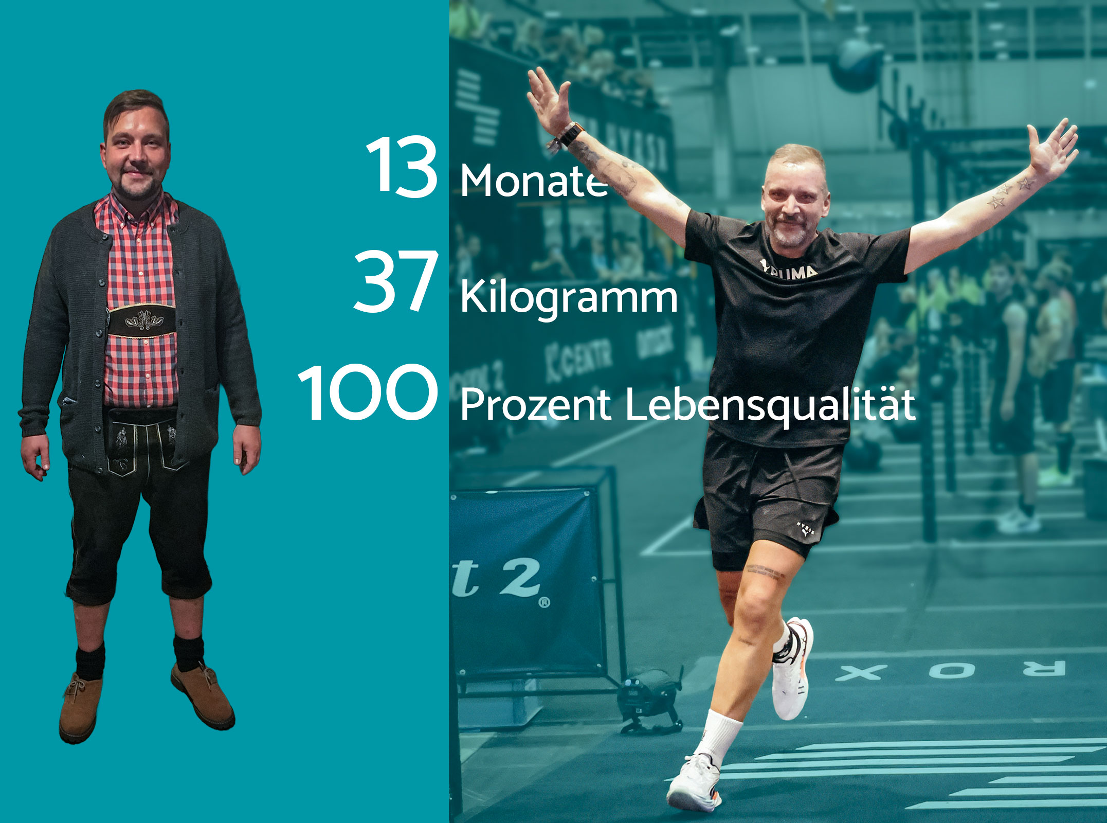 Andreas im Hyrox-Ziel